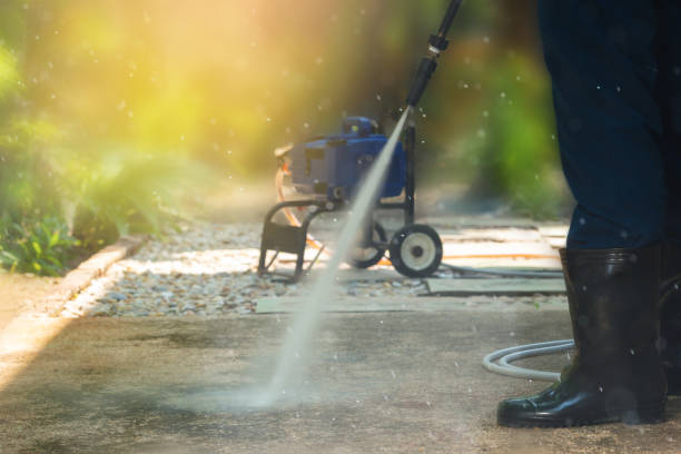 Post-Construction Pressure Washing in Southwest Sandhill, TX